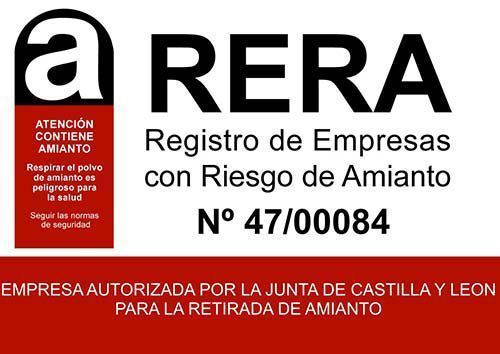 Certificación Amianto RERA